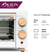 Oven Kirin + Microwave Kirin Kbo-100 Oven Toaster 10 Liter Low Watt