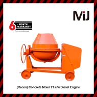 (Recon) Concrete Mixer 7T c/w Diesel Engine | MJ STORES