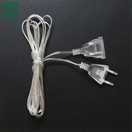 AARON1 Power Extension Cord For Home Outdoor Cable Plug EU Plug 3M 5M Fairy Lights Transparent Exten