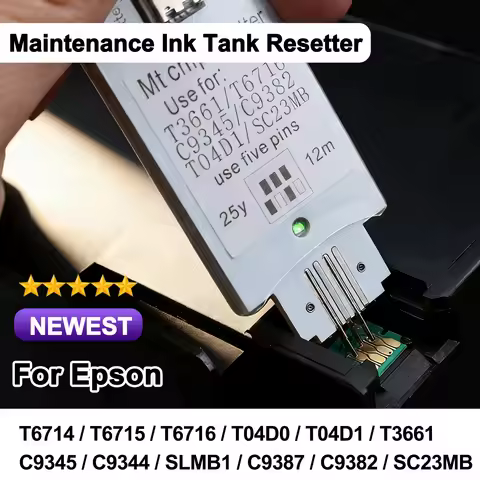 C9344 Maintenance Tank Chip Resetter For Epson L5590 L3550 XP-2200 XP-2205 XP-3200 3205 4200 4205 WF