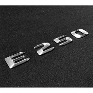BENZ E250 15 New Style Pointed Font Word Mark Body Word Sticker Rear Box Font Font Height 23mm