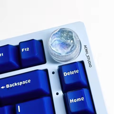 Hi75 Mechanical Keyboard Knob Water Ripple Customize Switch Knob Leobog Mechanical Keyboards Knob Pc