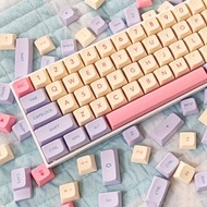 132key Marshmallow Keycaps XDA Profile PBT Sublimation For Keyboard Keycap RK61 RK71 61/68/71/84/87/