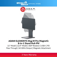 ADAM ELEMENTS Mag M Pro Magnetic 8-in-1 Stand Hub IPd