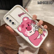 Casing Hp VIVO Y20 Y20s Y20i Y20T Y12s Y12a Y30G Y11s Case pola Kartun Winnie Bear desain baru Inklu