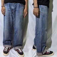 Celana Panjang Longpants Jeans Edwin S505 Selvedge Blue Washed Fading 