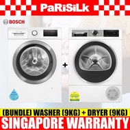 (Bundle) Bosch WAU28PH0SG Series 6 Front Load Washing Machine + WQG24570SG Series 6 Heat Pump Dryer (9kg)