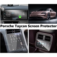 Porsche Taycan 2020-2025 Infotainment Screen Protector Porsche Taycan Tempered Glass Protector Acces