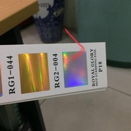 FOIL PAPER / HOT STAMPING FOIL GOLD & SILVER HOLOGRAM / Poly Emboss