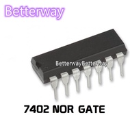 1pc 74HC02 7402 Quad 2-Input NOR logic gate Original IC 7402 SN74HC02 NOR IC Authentic 14 pins 74LS0
