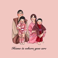 似顏繪-電子檔-人物、婚紗、小孩、寵物