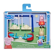 Hasbro Peppa Pig Pepras Adventures Pepras Family House Playset Train Car Airplane Preschool Toy Play