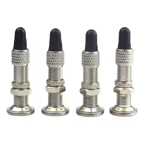 4Pcs Bicycle Tubeless Valve Zinc Alloy Mountain Bike Valve Core Tire Tubeless Valve MTB Road Bike Pa
