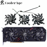 i​75MM 85MM GTX1650 GTX1660 RTX2060 Ultra OC Video Card Fan For Colorful GTX 1650 1660 RTX2060 Ultra