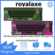 Royal Axe X68 All-aluminum magnetic jade switch PRO gaming mechanical keyboard