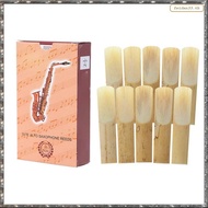 [L W H Y] 10 Pack Alto Sax Saxophone Reeds Strength 1.5 2.0 2.5 3.0 3.5 4.0 Saxophone  Woodwind Inst