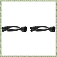 (C Z G L) 2X IEC 320 2-Pin C7 Female to C8 Male Figure 8 Power Adapter Extension Cable for Speaker a