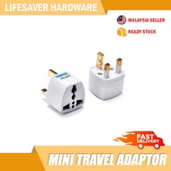 Travel Wall 3 Pin Plug Adapter Adaptor Socket/ Mini Travel Adaptor