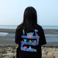 T-shirt | 怪獸中性黑T | 怪獸製造機