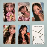 Unofficial lessarafim photocards chaewon eunchae yunjin Sakura kazuha