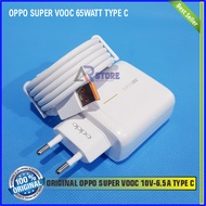 Charger Oppo Reno4 Pro SUPER VOOC USB C 100% Original Type C 65W