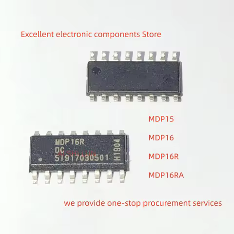 1PCS/LOT New original MDP16R MDP16R-DC MDP15 MDP16 MDP16RA SOP-16 Power management chip In stock