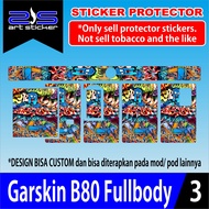 Stiker Garskin Centarus B80 AIO Fullbody Vinil dan Hologram