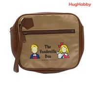 Vintage 1984 Sanrio The Vaudeville Duo 'Eddy & Emmy' Wristlet Bag (Brown) [Used]