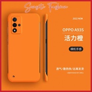 Oppo A95 Phone Case | 无边框防摔超薄磨砂纯色手机硬壳 =READYSTOCK 现货=