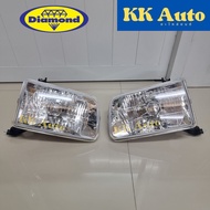 TIGER Headlights First Model Headlight (Not D4D) TOYOTA HILUX Year 1999-2001 Diamond Brand
