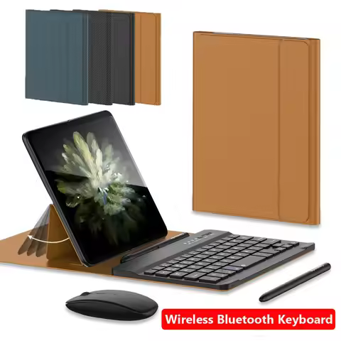 Wireless Keyboard and Mouse Case for Honor Magic V6 V5 V3 Vs3c V2 V2 RSR V Vs2 Vs Ultimate Fold Magn