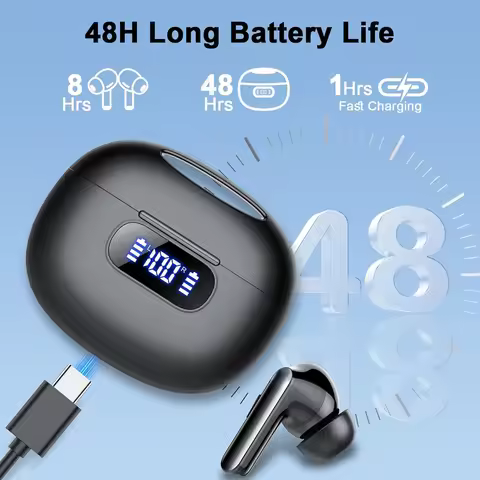 UYUXIO Real Time Translation Earbuds AI Languages Translator Earphone with 144 Languages Headphone T