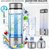 Hydrogen Water Bottle Hydrogen Machine 420ml Hydrogen Generator Water Filter Alkaline Maker Hydrogen