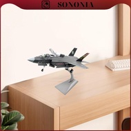 [SONONIA] 1/72 Scale F35 B Fighter Jet Model Diecast Plane Model for Bookshelf Office