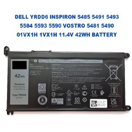 DELL YRDD6 INSPIRON 5485 5491 5493 5584 5593 5590 VOSTRO 5481 5490 01VX1H 1VX1H 11.4V 42WH BATTERY