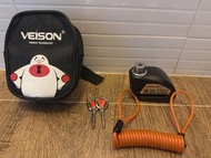 Veison 電單車防盜鎖 有聲