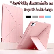 CASE Lenovo LEGION Y700 GEN 2 / Y700 GEN 3 8.8 INCH BOOK COVER SIMPLE BUCKLE 3 Y FOLD MAGNETIC COVER