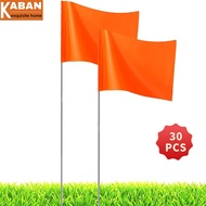 30PCS Landmark Flags, Signal Flags, Decorative Flags, Marker Flags, Survey Markers, Signage Flags, W