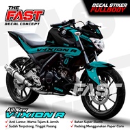 decal vixion r / all new vixion racing variasi hitam warna fullbody TERBARU BISA COD