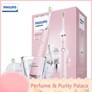 【100% authentic】Philips Sonicare Sonic HX9362 Electric Toothbrush /5 Modes Clean Whitening Teeth Intelligent Timer Toothbrush Usb / Inductive Charging【local logistics】