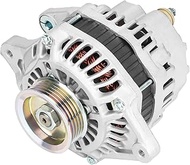 Alternator Replacement New Compatible with Honda Fit 1.5L L4 2007-2008, 12V, CW, 80Amp, IR/IF, Repla