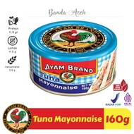 (Aceh) Ayam Brand - Natural Mayonnaise Canned Tuna Fish 160gr