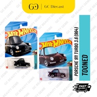 Hot Wheels Porsche 911 Turbo 3.6 (964) | Black/Dark Purple