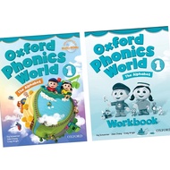 Sách - (Bộ 2 cuốn) Oxford Phonics World 1 - Tặng file nghe