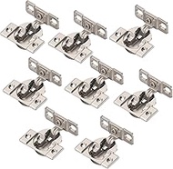 Blum 33B355AF22 Compact Face Fix Hinge 107° with Spring and Mounting Plate, incl Screws, Pack of 8