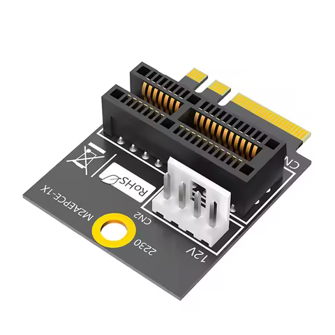 2230 M.2 Key A+E to PCIE X1 Adapter Card PCI Express PCI-E 1X Slot to M2 NGFF Key A/A+E/E Converter 