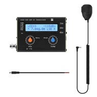 USDX SDR QRP Transceiver QCX-SSB to SSB 15m/20m/40m 3-Band All Mode HF Transceiver with BT