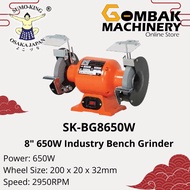 SUMO KING SKBG8650W 650W (8inch) 200mm Industry Bench Grinder -Heavy Duty