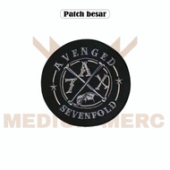 Embroidered Back Patch A7x Logo Jacket Emblem