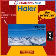 Haier Smart TV Google Series | 50/ 55/ 65 Inch | QLED/ UHD 4K HDR Android TV | S80/ K85 Series